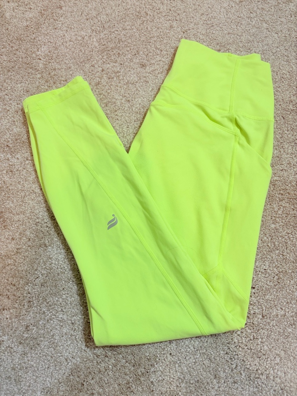 Fabletics PureLuxe Neon Yellow Activewear